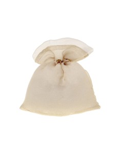 Bicolor Sacchetto portaconfetti Crema 10x12cm | G3S
