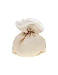 Bicolor Sacchetto quadrato Crema 10cm | G3S