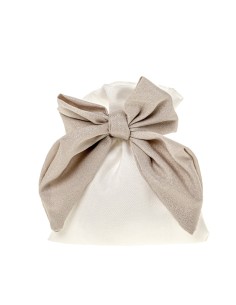 Brillo Sacchetto portaconfetti Beige 10x12cm | G3S