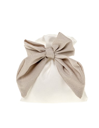 Brillo Sacchetto portaconfetti Beige 10x12cm | G3S