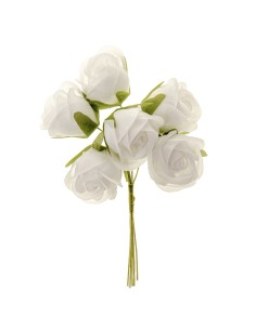 Giselle Fiore Bianco 3,5cm | G3S