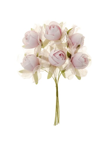 Leggero Fiore Rosa 4cm | G3S