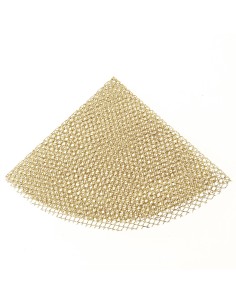Metallic Rete tonda portaconfetti Oro Ø24cm | G3S