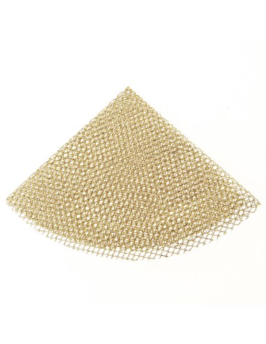 Metallic Rete tonda portaconfetti Oro Ø24cm | G3S