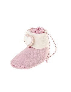 Scarpetta portaconfetti Scarpina Rosa 9cm | G3S