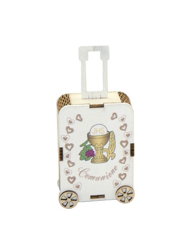 Trolley portaconfetti Comunione 5,5cm x h12cm | G3S