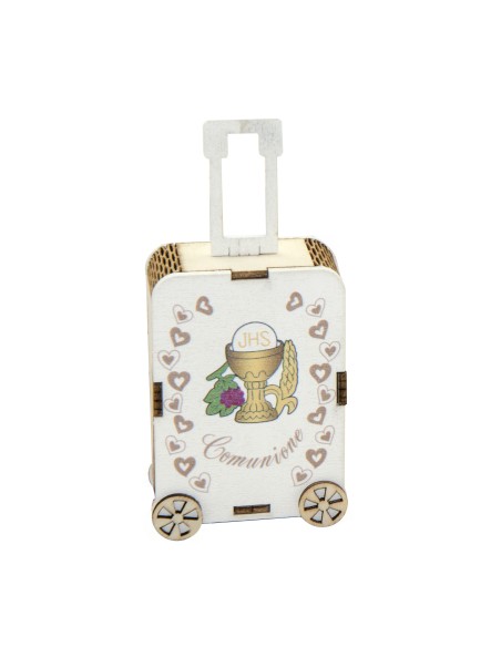 Trolley portaconfetti Comunione 5,5cm x h12cm | G3S
