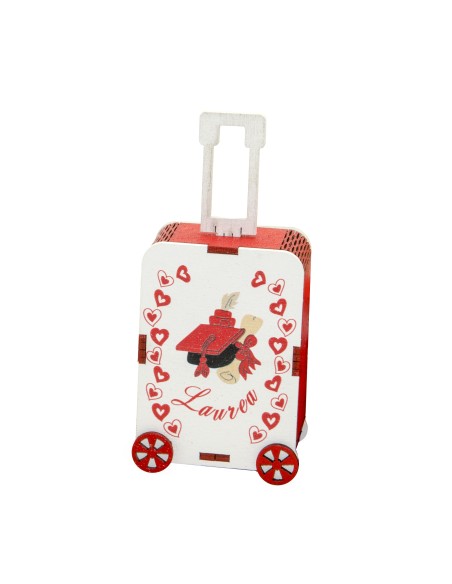 Trolley portaconfetti Laurea 5,5cm x h12cm | G3S