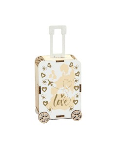 Trolley portaconfetti Matrimonio 5,5cm x h12cm | G3S