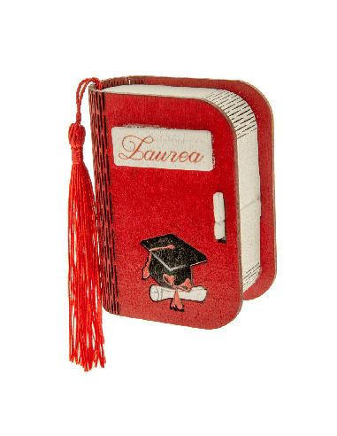 Arte Scatolina libro portaconfetti 6x8cm | G3S
