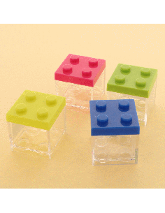 Scatolina Cube Box in plexiglass 4 colori assortiti 5x5x5cm | G3S
