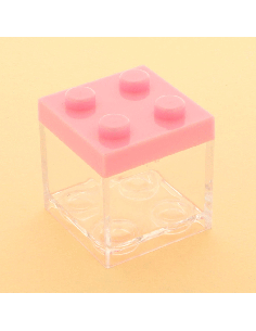 Scatolina Cube Box in plexiglass Rosa 5x5x5cm | G3S