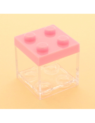 Scatolina Cube Box in plexiglass Rosa 5x5x5cm | G3S