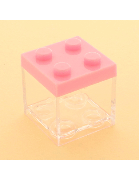 Scatolina Cube Box in plexiglass Rosa 5x5x5cm | G3S