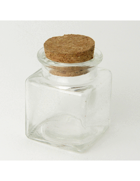 Contenitore portaconfetti in vetro 4cm x h6cm | G3S