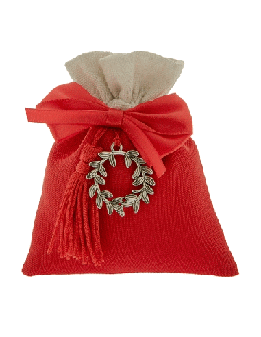 Laurea Alloro Sacchetto portaconfetti 10x12cm | G3S
