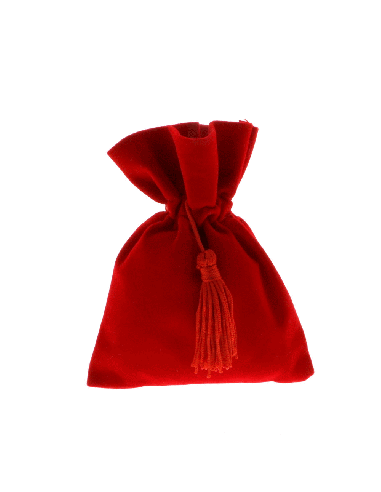 Laurea Velvet Sacchetto portaconfetti 10x13cm | G3S