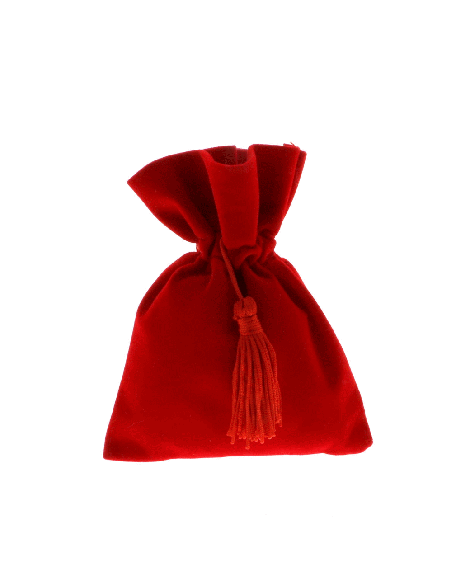 Laurea Velvet Sacchetto portaconfetti 10x13cm | G3S