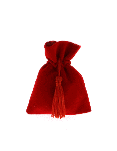 Laurea Velvet Sacchetto portaconfetti 8x10cm | G3S