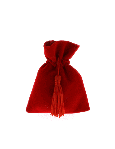 Laurea Velvet Sacchetto portaconfetti 8x10cm | G3S