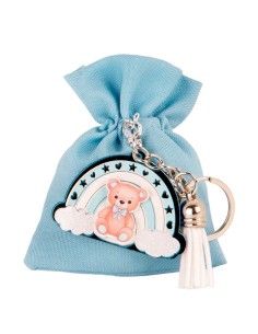 Baleno Sacchetto Portaconfetti con Portachiavi Cielo 8x10cm SC735 | G3S