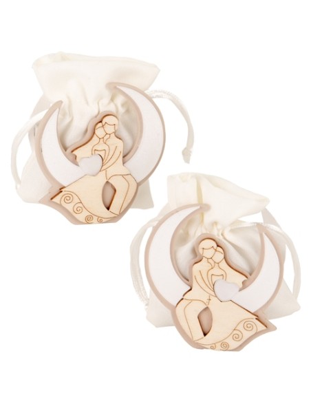 Cheri Portaconfetti Coppia 8cm - 2 soggetti assortiti SC754 | G3S