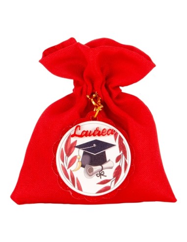 Clip Laurea sacchetto 10x12cm C2847 | G3S