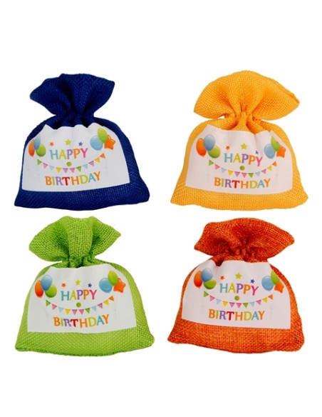 Corda Birthday sacchetto Compleanno 12cm C2838 | G3S