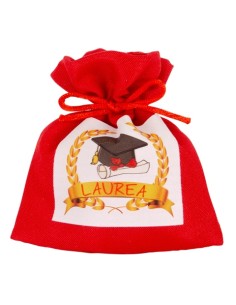 Corda Laurea sacchetto Rosso 12cm C2844 | G3S