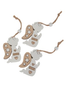 Decorus Angelo Decorazione 7cm SC724 | G3S
