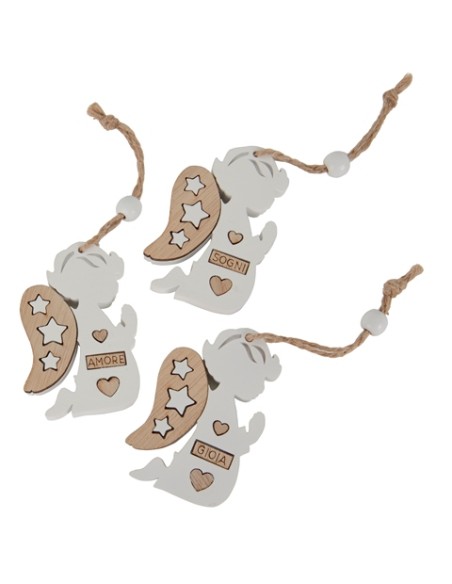 Decorus Angelo Decorazione 7cm SC724 | G3S