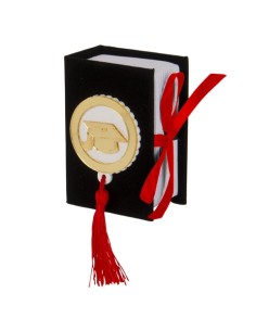 Dottor Libro Portaconfetti Laurea Nero 5,5x8cm SC761 | G3S