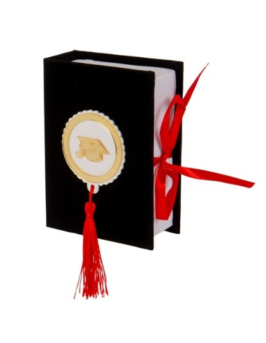 Dottor Libro Portaconfetti Laurea Nero 8,5x12cm SC762 | G3S
