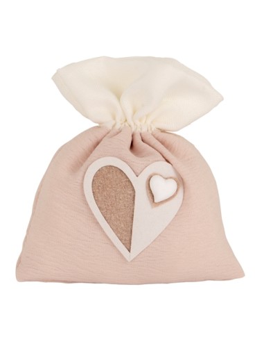 Light sacchetto Matrimonio Beige 10x12cm C2814 | G3S