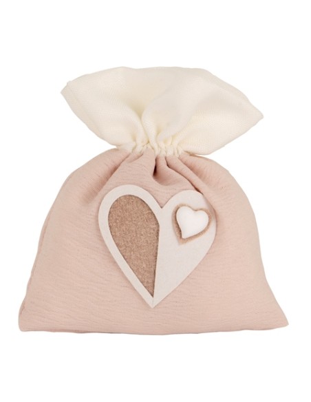 Light sacchetto Matrimonio Beige 10x12cm C2814 | G3S