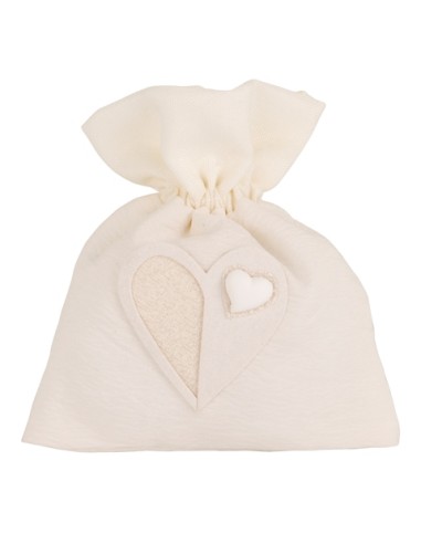 Light sacchetto Matrimonio Bianco 10x12cm C2813 | G3S