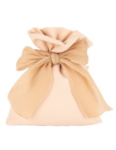 New Fiocco sacchetto Matrimonio Beige 10x12cm C2820 | G3S