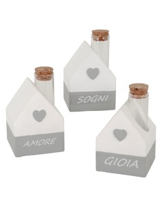 Nice Casa Portaconfetti Bianco 6x6x8cm SC720 | G3S