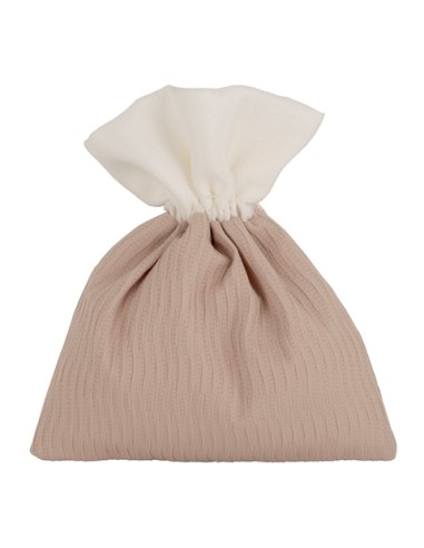 Onda sacchetto Matrimonio Beige 10x12cm C2798 | G3S