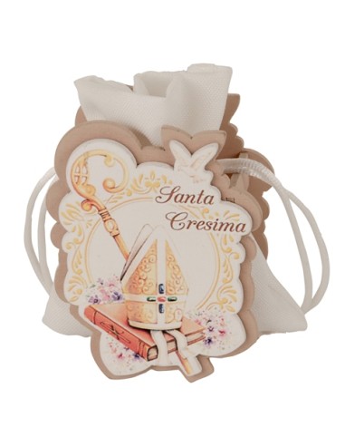 Prego Portaconfetti Cresima 8cm SC748 | G3S
