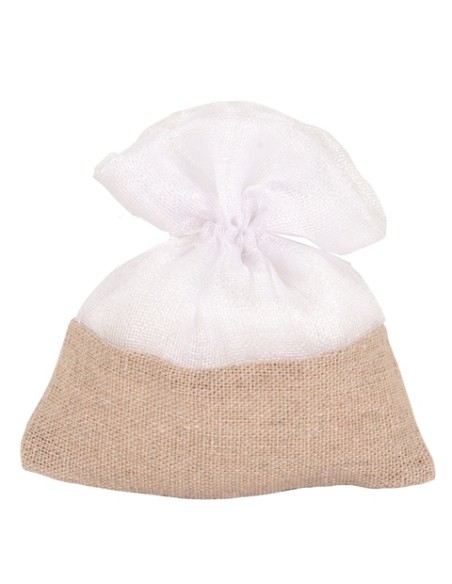 Todi sacchetto Matrimonio Bianco 10x12cm C2848 | G3S