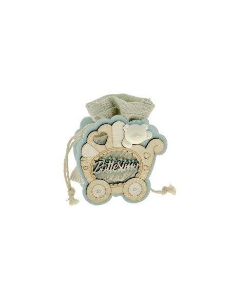 New Arte Portaconfetti Carrozzina Cielo h8cm | G3S