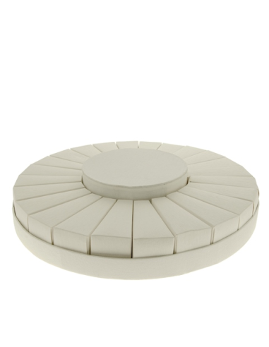 New Torta Torta portaconfetti Bianco Ø38cm | G3S
