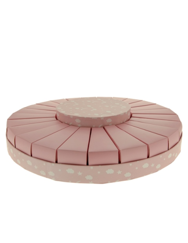New Torta Torta portaconfetti Rosa Ø38cm | G3S