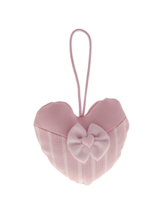 Nuova Perla Sacchetto a cuore Rosa 10cm | G3S