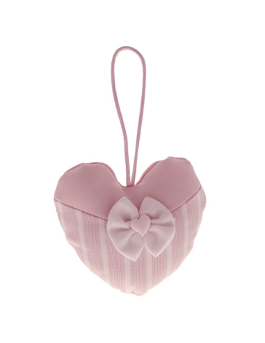Nuova Perla Sacchetto a cuore Rosa 10cm | G3S