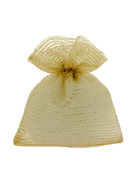 Scintilla Sacchetto portaconfetti Oro 10x12cm | G3S