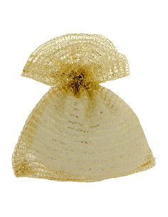 Scintilla Sacchetto portaconfetti Oro 8x10cm | G3S