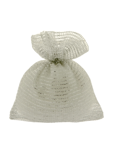 Scintilla Sacchetto portaconfetti Silver 8x10cm | G3S
