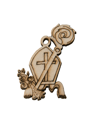 Decorazione in legno Cresima 4cm | G3S